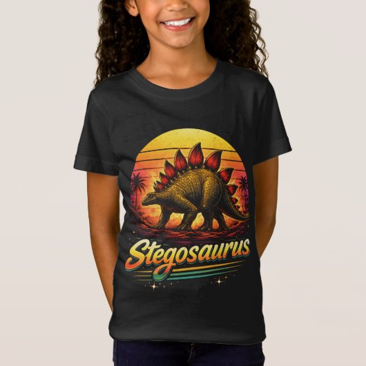 ステゴサウルス Tシャツ (正面)
