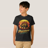 ステゴサウルス Tシャツ (正面フル)