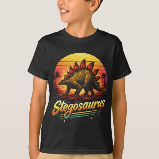 ステゴサウルス Tシャツ (正面)