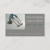 ステサスコープ医療看護テーマ 予約カード (裏面)