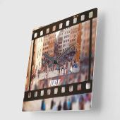 ステスペインのップスローマ，イタリア  スクエア壁時計 (傾斜)