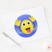 ステッおっちょこちょいのカー ラウンドシール (封筒)