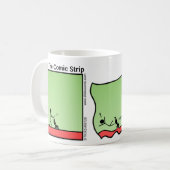 ステッおもしろいクマン掃除機マグ コーヒーマグカップ (正面左)