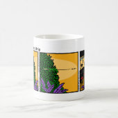 ステッおもしろいク吹マン コーヒーマグカップ (中央)