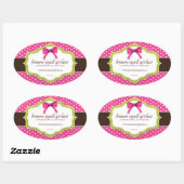 ステッお洒落カー 楕円形シール (シート)