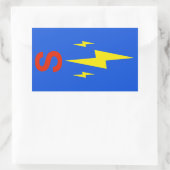 ステッすごいカー 長方形シール (バッグ)