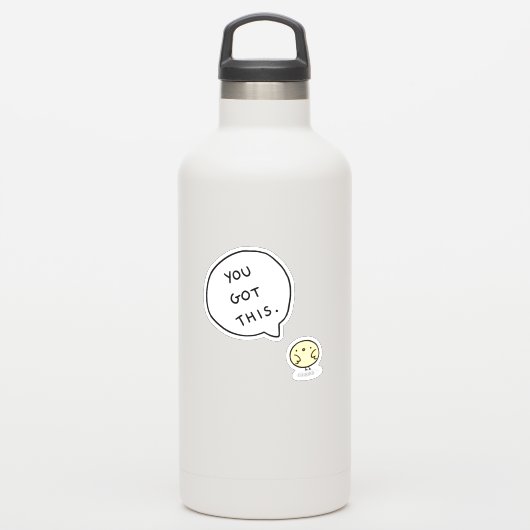 ステッやる気を起こさせるカー シール (ウォーターボトル)