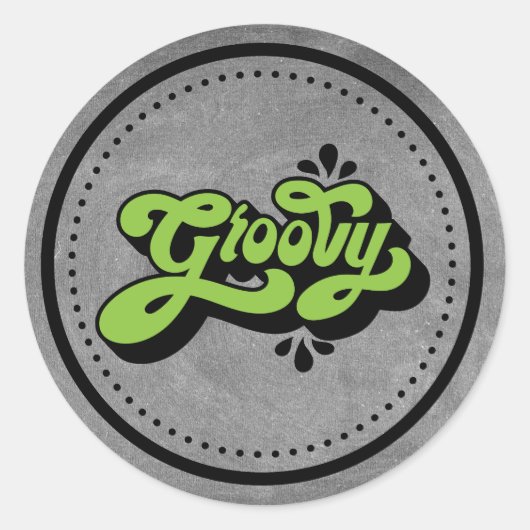 ステッやる気を起こさせるカー ラウンドシール (正面)