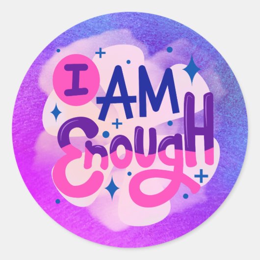 ステッやる気を起こさせるカー ラウンドシール (正面)