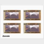 ステッやる気を起こさせるカー 長方形シール (シート)