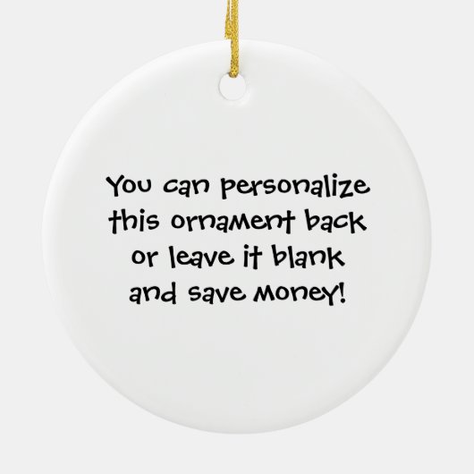 ステッカスタマイズクフィギュア子供ファミリーオーナメント セラミックオーナメント (裏面)