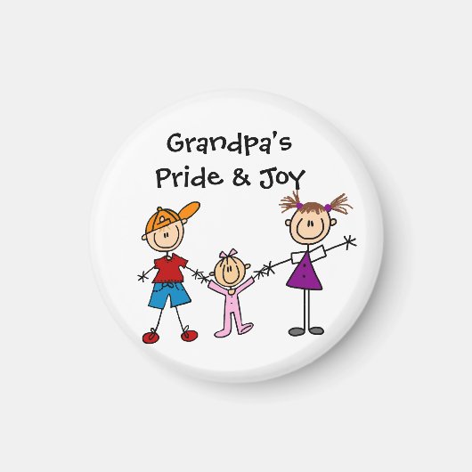 ステッカスタマイズクフィギュア磁石 マグネット (正面)