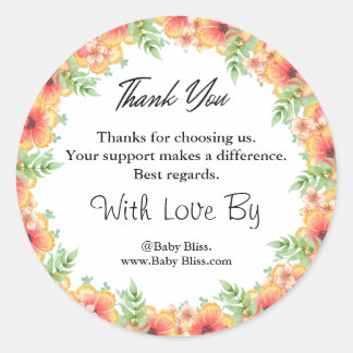 ステッカスタムクラベル、ビジネス用ステックラベル ラウンドシール