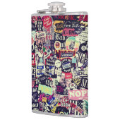 ステッカラフルカーの世界 フラスク (左)