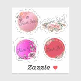 ステッカーありがとう シール