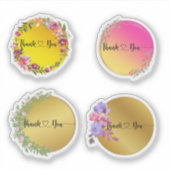 ステッカーありがとう シール (正面)