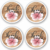 ステッカーありがとう シール (正面)