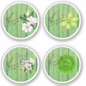 ステッカーありがとう シール (正面)