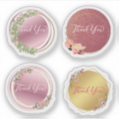 ステッカーありがとう シール (正面)