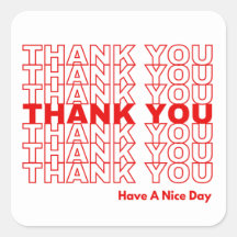 ステッカーありがとう