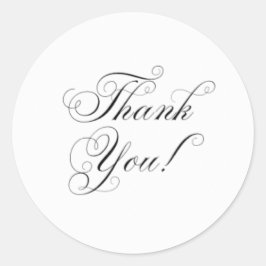 ステッカーありがとう ラウンドシール