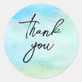ステッカーありがとう ラウンドシール
