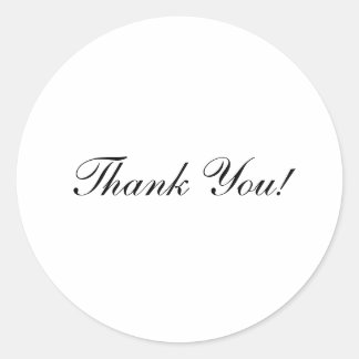 ステッカーありがとう ラウンドシール