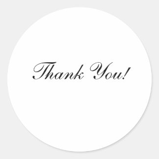 ステッカーありがとう ラウンドシール