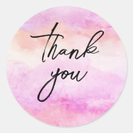 ステッカーありがとう ラウンドシール
