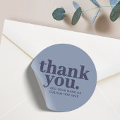 ステッカーありがとう | 青ミニマルと海軍 ラウンドシール