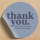 ステッカーありがとう | 青ミニマルと海軍 ラウンドシール