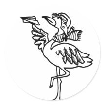 ステッカーおもしろい – 動物 – 