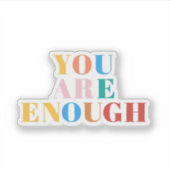 ステッカーが足りる シール (正面)