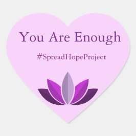 ステッカーが足りる ハートシール