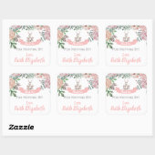 ステッカーでホッピングしてくれてありがとう スクエアシール (シート)