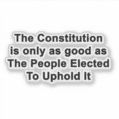 ステッカーと同じくらい良い体質選 シール (正面)