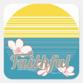 ステッカーに忠実な スクエアシール