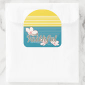 ステッカーに忠実な スクエアシール (バッグ)