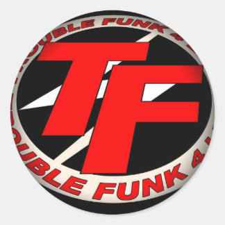 ステッカーのあたりで黒くするために衰退して下さい ラウンドシール