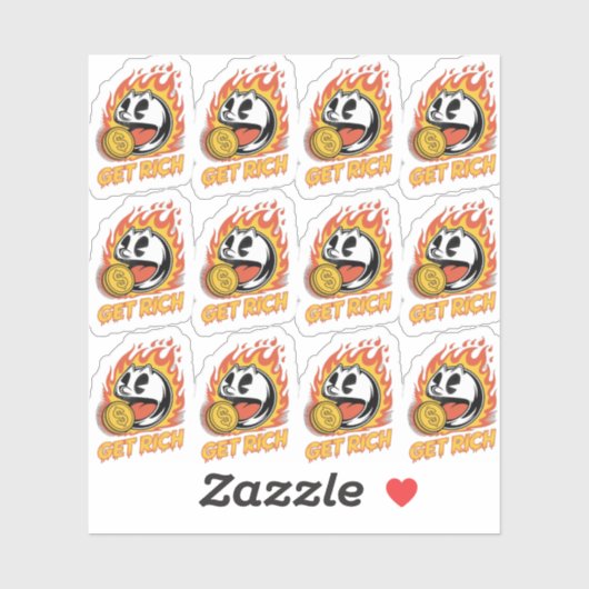 ステッカーのカスタムデザイン シール (シート)