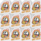 ステッカーのカスタムデザイン シール (正面)