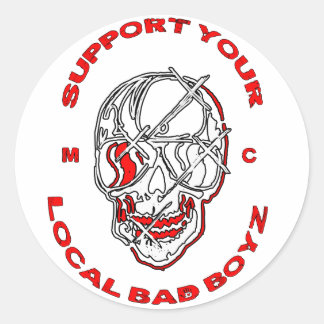 ステッカーのサポート ラウンドシール