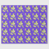 ステッカーのバニー ラッピングペーパー (フラット)