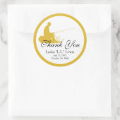 ステッカーのメモリ内 ラウンドシール (バッグ)