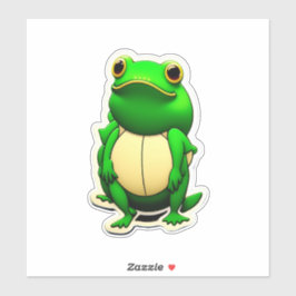 ステッカーの品揃えでカエルの世界に飛び込む シール