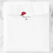 ステッカーの後で幸せに ハートシール (バッグ)