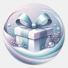 ステッカーの提示 ラウンドシール