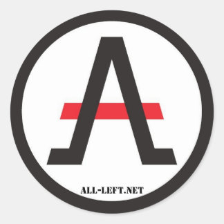 ステッカーの自由主義の全離れ遵守 ラウンドシール