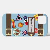 ステッカーのiPhone6ケースの旅行荷物 Case-Mate iPhoneケース (裏面 (横))