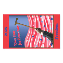 ステッカーはケーン民主主義を高める